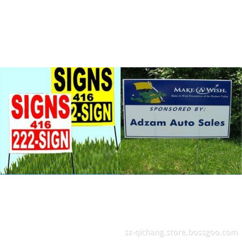 PP Advertising Corrugated Plastic Sheet